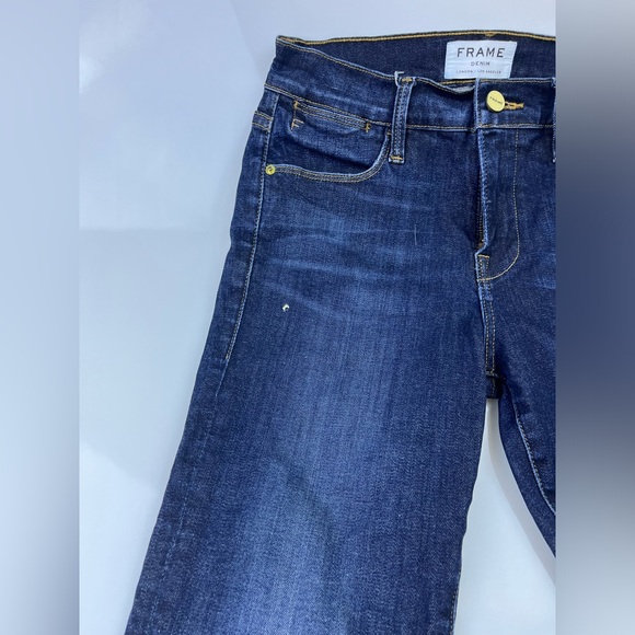 Frame Denim Le High Skinny Jeans in Harvard N228-27 - Picture 7 of 10